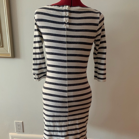 BANANA REPUBLIC WHITE COTTON DRESS - Picture 2 of 9